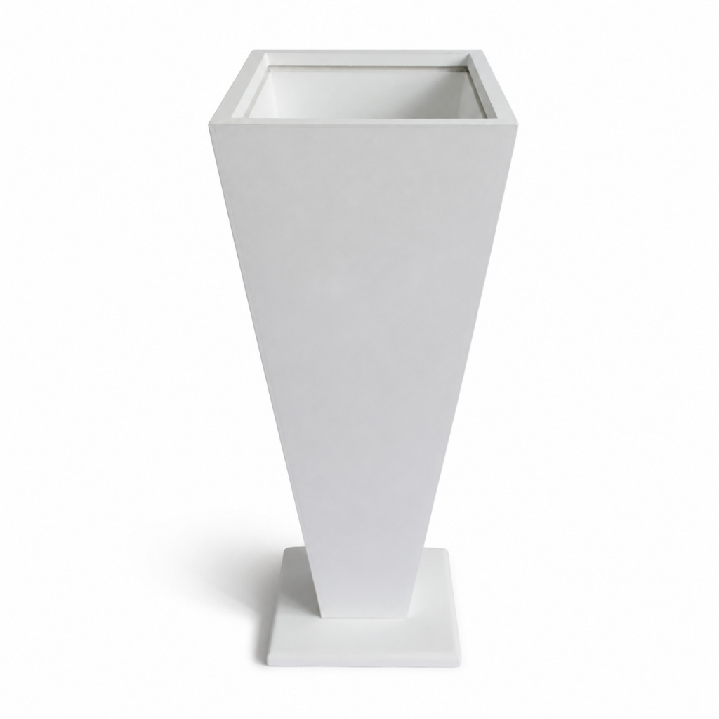 Vaso Taça MDF 40cm Decorativo Para Flores Arranjos Sala Festa Mesa