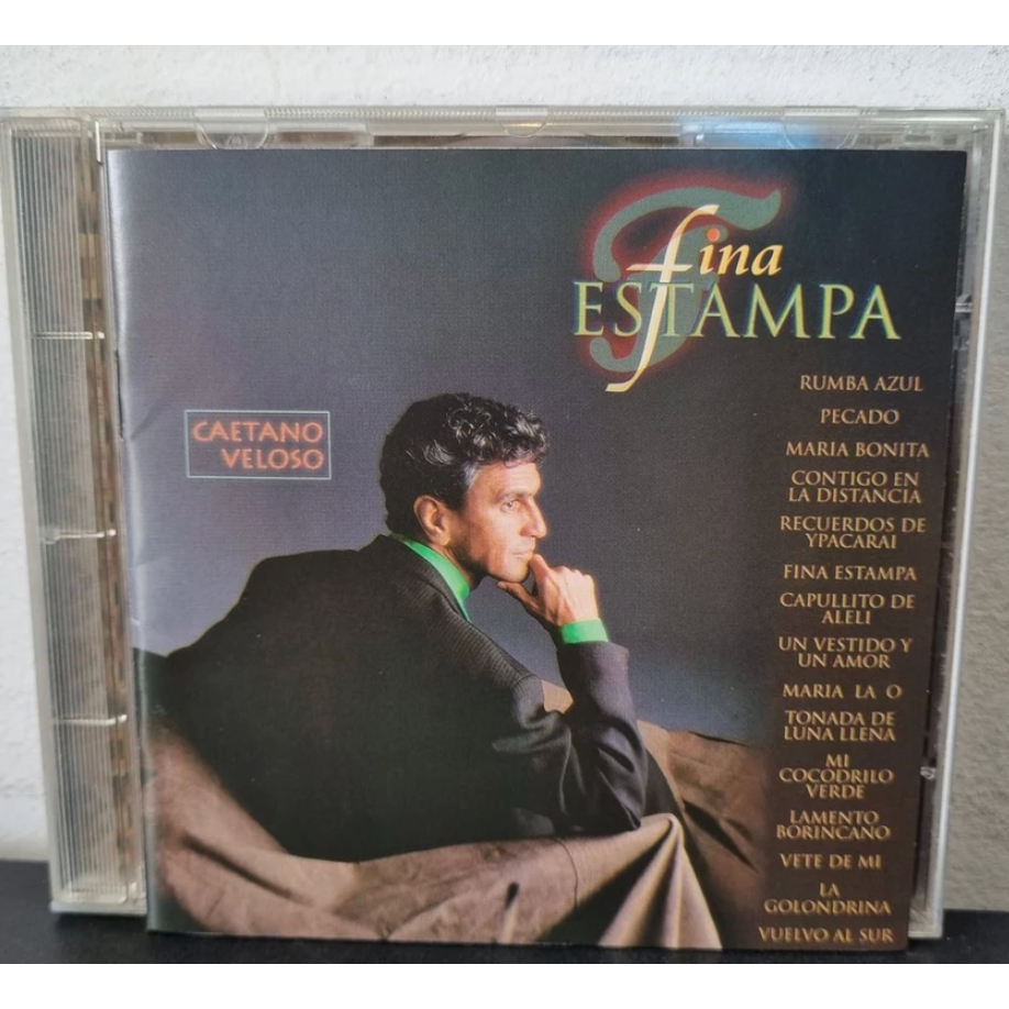 CD Caetano Veloso - Fina Estampa | 1994 | Original / Maria Bonita