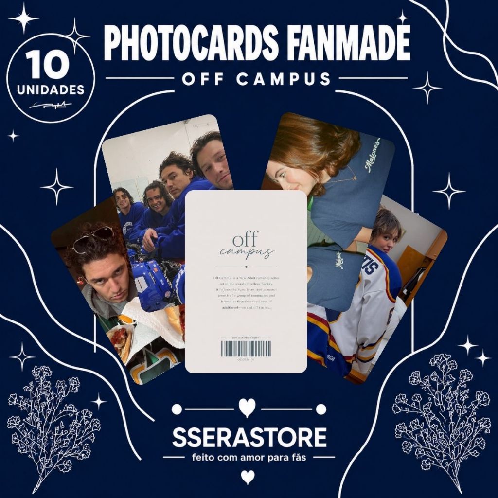 Off Campus Hannah Allie Dean Garrett Tucker Logan Photocards Fanmade