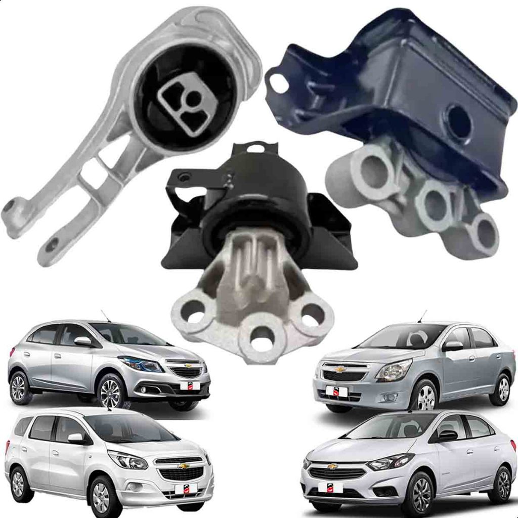 Kit Coxim Motor Chev Onix Prisma Cobalt Spin Man Original Gm