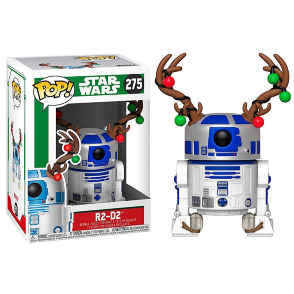 FUNKO POP STAR WARS HOLODAY - R2-D2 275 — imagem 2 de 2