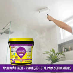Tinta Impermeabilizante Antimofo Quartzolit 3,6l