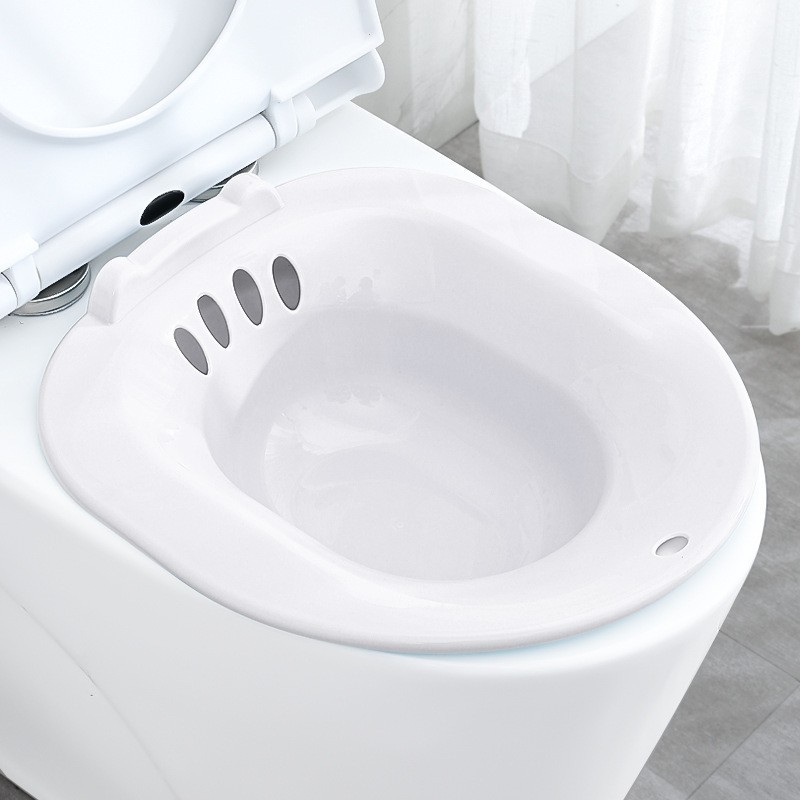 Bacia Para Banho De Assento Dobrável E Higiene Íntima Portátil feminino perineal imersão toalete sitz banheira bacia