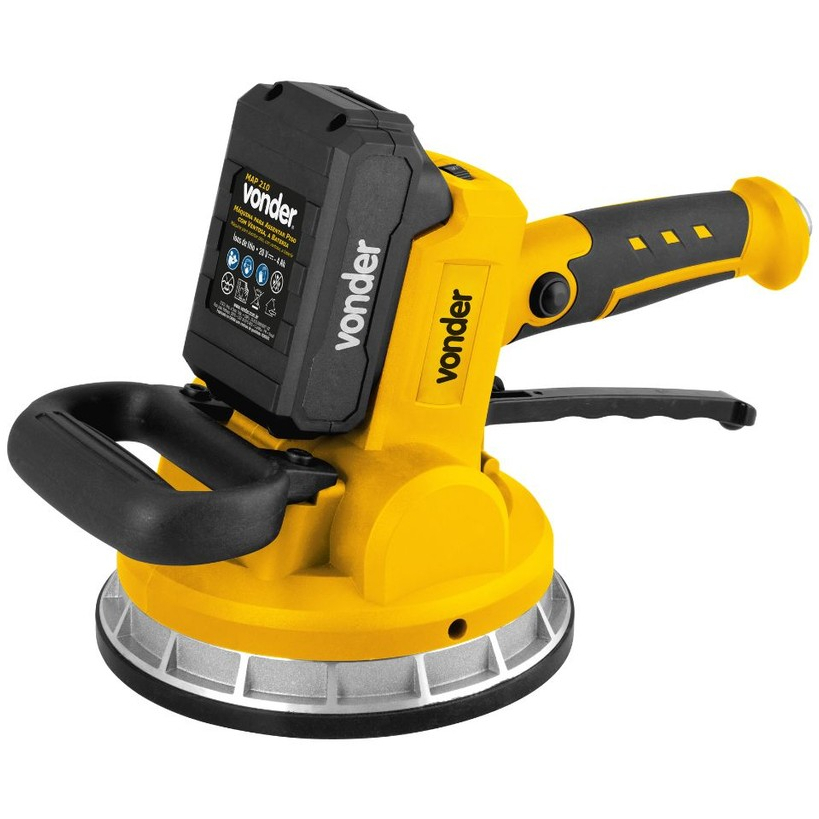 Máquina para Assentar Piso a Bateria com Ventosa 20V MAP210 VONDER