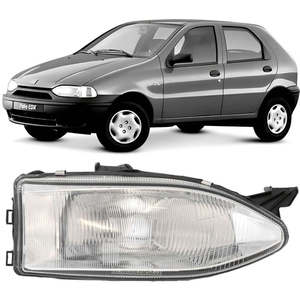 Farol Palio Foco Duplo 1996 1997 1998 1999 2000 Farolete Lanterna Dianteira Lado Esquerdo Direito