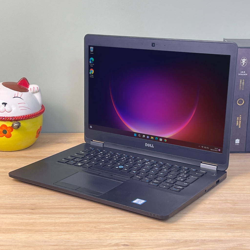 Notebook Dell 14 | Core I5 Vpro 6a Ger| Ssd 240gb | Ram 8g - BOM FUNCIONANDO REVISADO GARANTIA EMPRESA GERENTE TRABALHAR