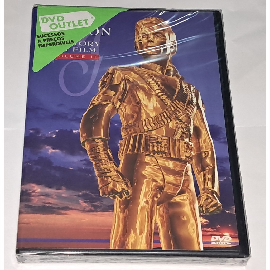 Dvd Original Michael Jackson - History On Film Vol 2- Lacrado
