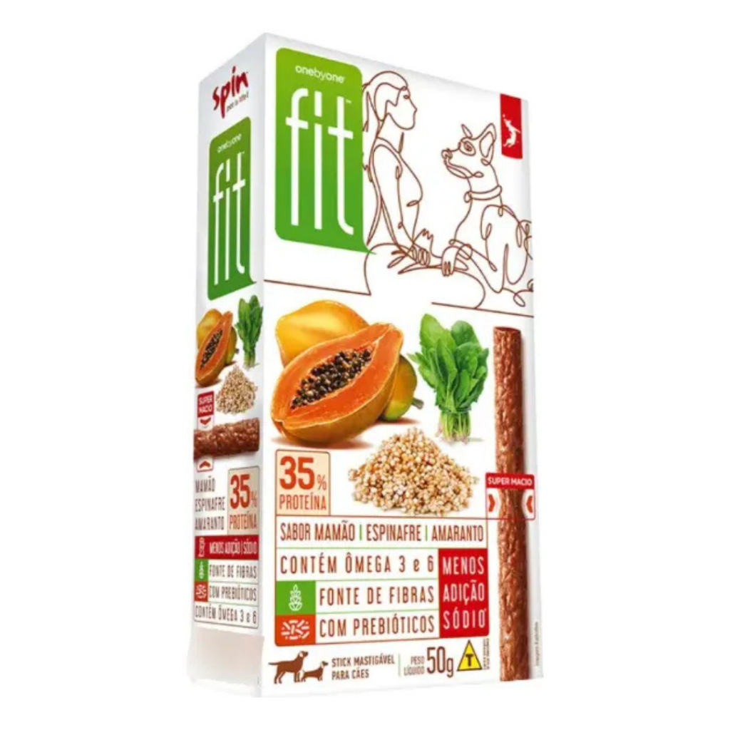 Petisco Fit para Cães Sabor Amaranto e Espinafre