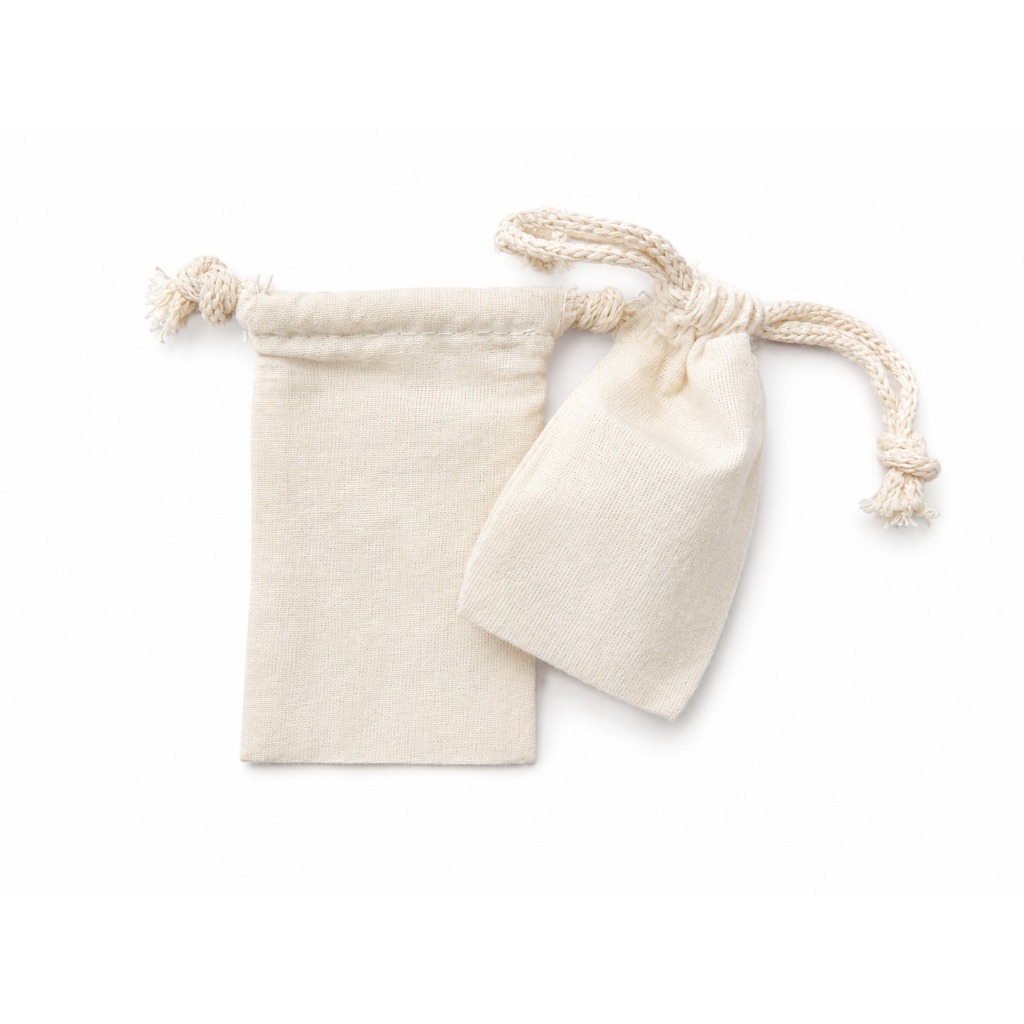 Kit 85 Saquinho Algodão Cru 7x11 Ideal Para Embalagens E Lembrancinhas