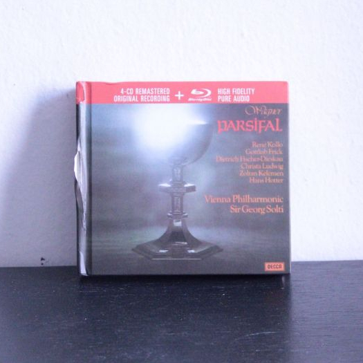 4CDs IMPORTADOS Sir Georg Solti / Vienna Philharmonic – Wagner: Parsifal (Decca 2018) | Box de Colecionador com Livreto