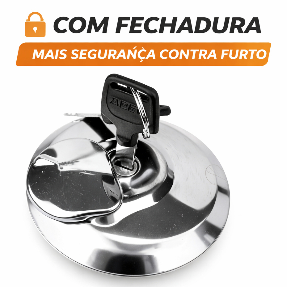 Tampa de Tanque com Chaves – CG 125/150 | Fan | Titan | Bros | XRE | Twister| Falcon