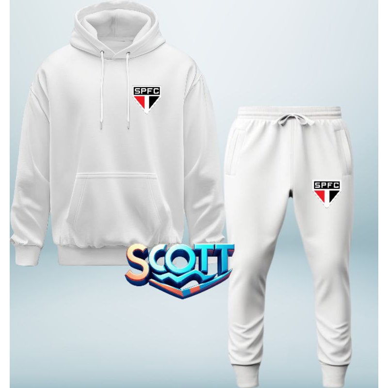 Conjunto de moletom canguru torcida Independente unissex 2026