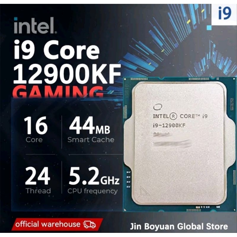 INTEL CORE I9 12900KF I9-12900KF Novo Processador CPU LGA 1700