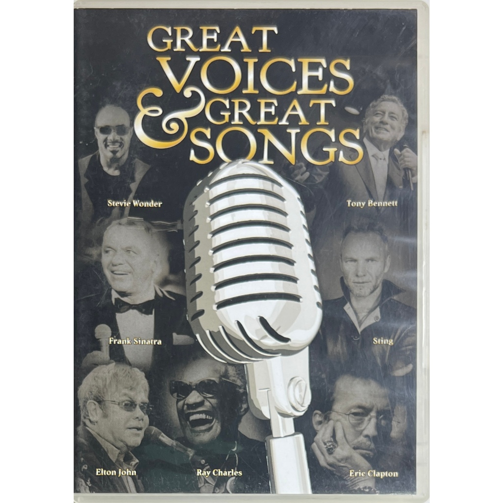Great Voices & Great Songs - Vários Artistas - DVD Original
