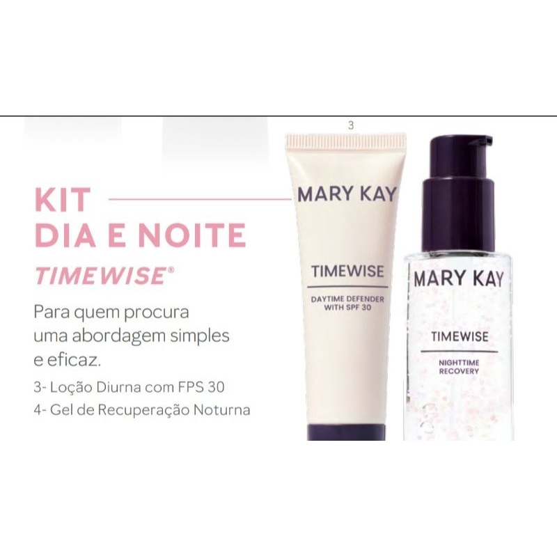 kit Mary Kay  Protetor Diurno + Gel Noturno