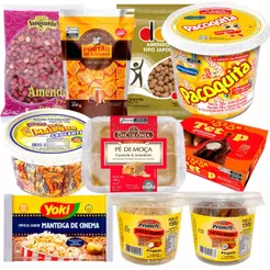 Kit Festa Junina Mesa Completa com 10 Doces Típicos de São João