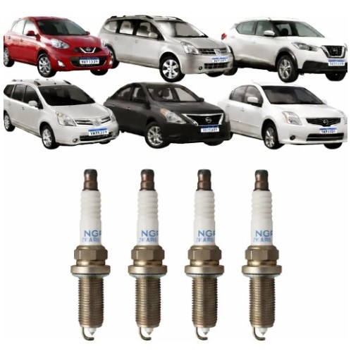 Vela De Ignição Iridium Nissan March Versa 1.6 16v 2011/2022