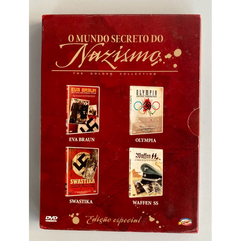 DVD DOCUMENTÁRIO O MUNDO SECRETO DO nazismo