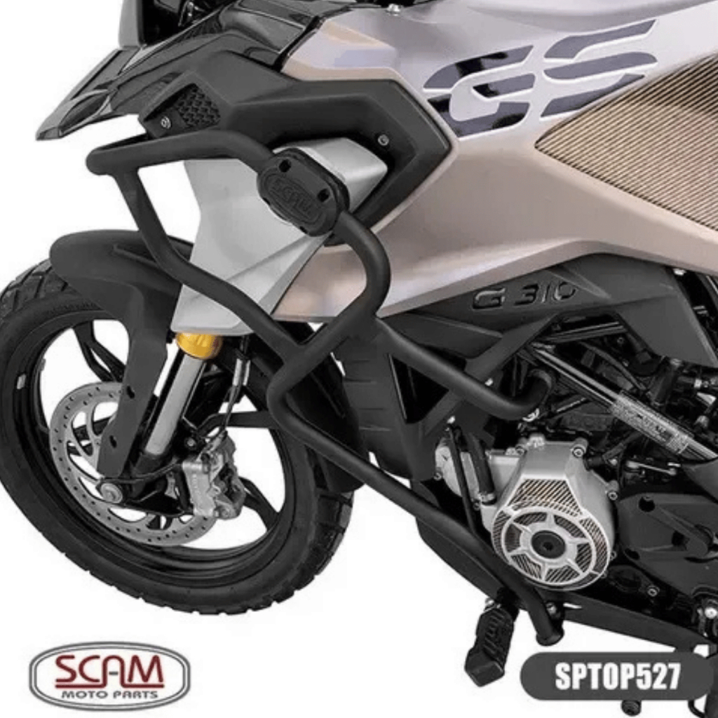 Protetor de Motor e Carenagem BMW G310GS Com Pedaleira Retrátil Scam SPTOP527 — imagem 2 de 2