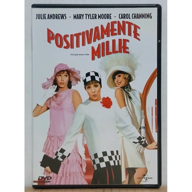 Dvd Positivamente Millie - Julie Andrews - Raridade Original Usado