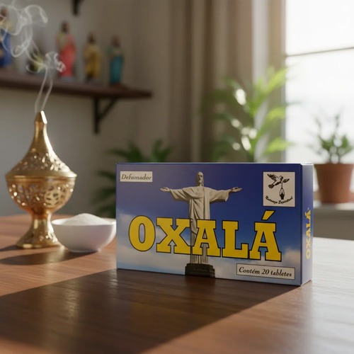 Defumador Tablete Oxalá Umbanda Candomblé Umbanda Candomblé