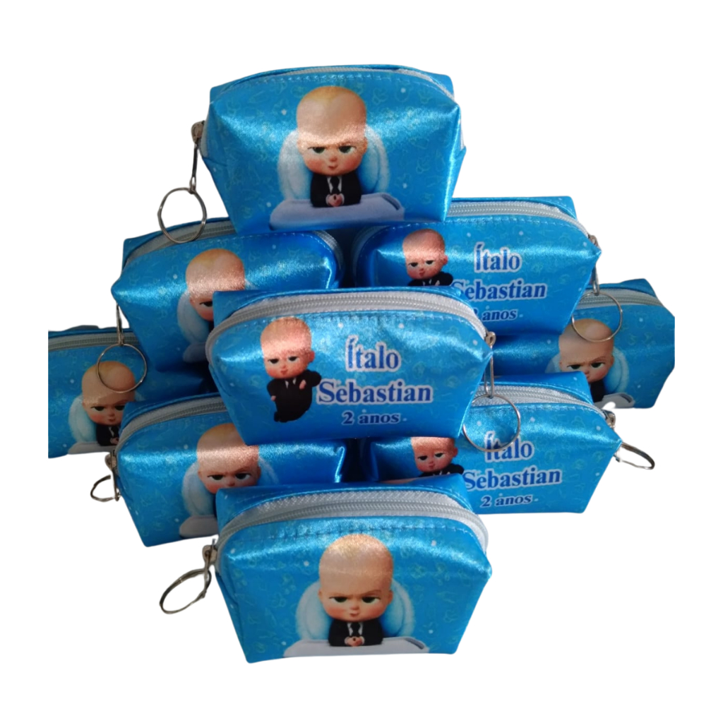 Kit 80 Porta Moedas Box Lembrancinha Personalizada Tema Poderoso Chefinho