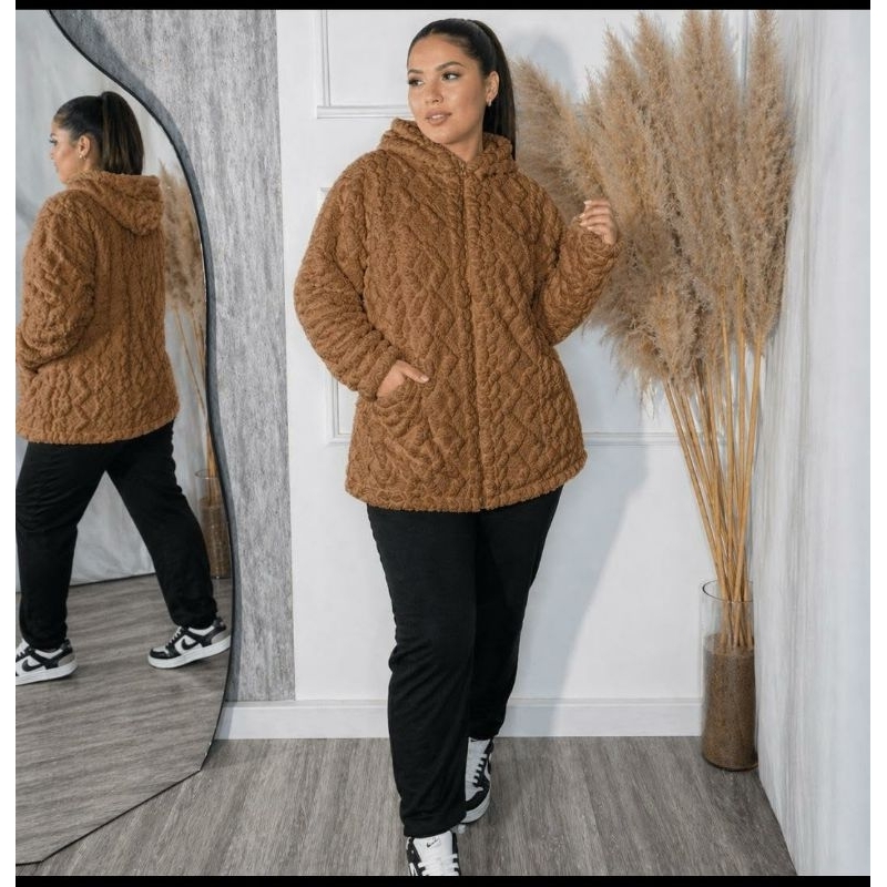 Blusa de frio: casaco Teddy