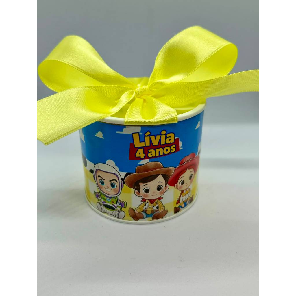 Kit Tubolatas Personalizadas Toy Story 5x6 | Lembrancinha Aniversário Infantil e Festa
