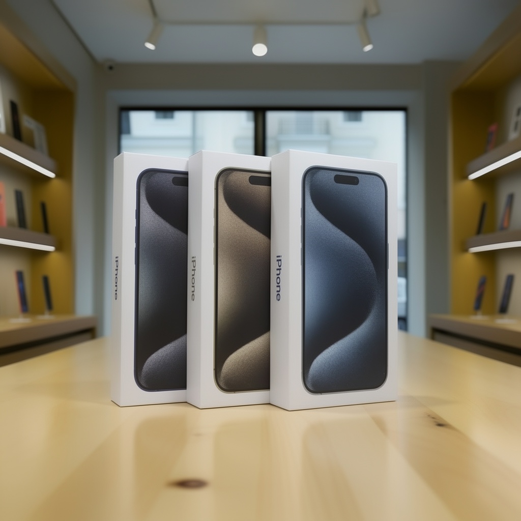 Caixa vazia para iPhone 15 Pro Max