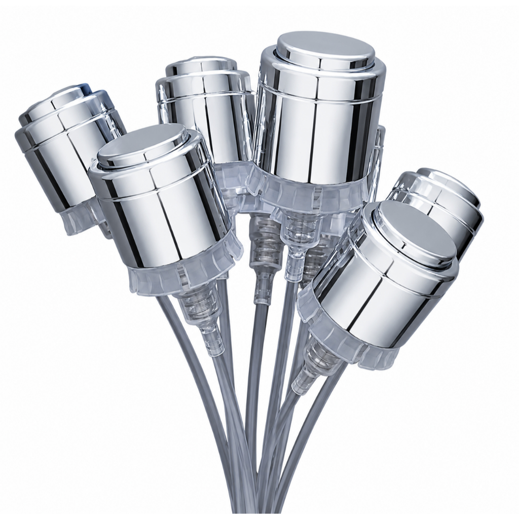 50 Válvulas Recrave Easy Lock 15mm Para Perfumaria luxo