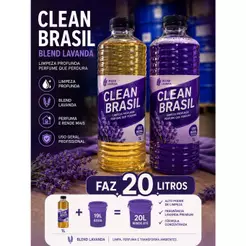 BASE KIT SABÃO LIQUIDO FAZ 20 LITROS BLEND 1 E BLEND 2 DE LAVANDA