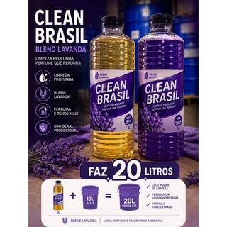 BASE KIT SABÃO LIQUIDO FAZ 20 LITROS BLEND 1 E BLEND 2 DE LAVANDA