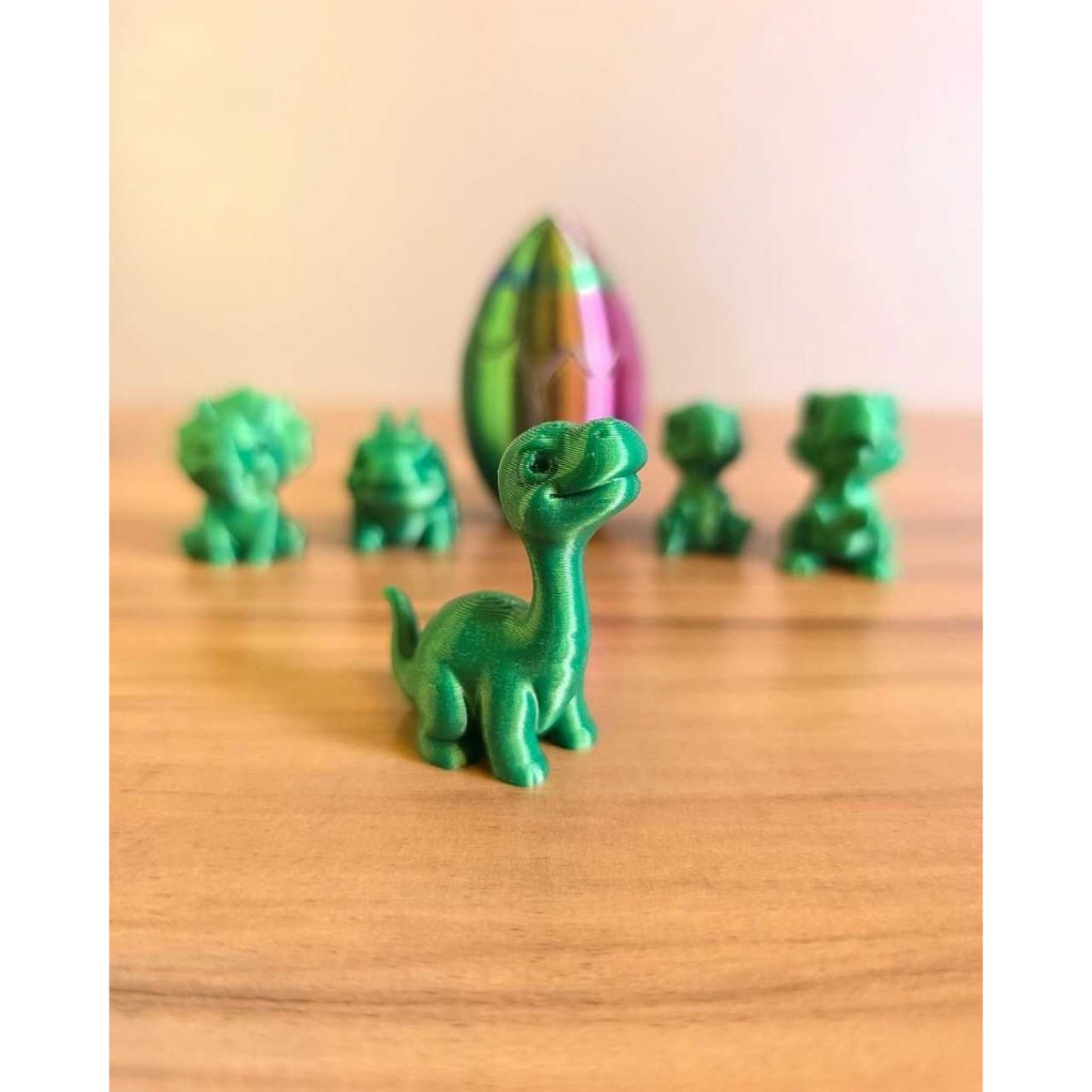 Kit com 40 Ovos de Dtagões Surpresa – Impressão 3D - Mini dragões Colecionáveis