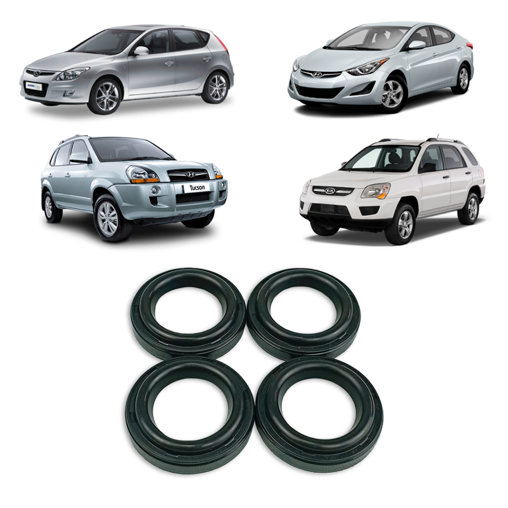Retentor Da Tampa De Valvula 4 Pcs I30 Sportage Tucson Elantra 2.0 16v G4gc