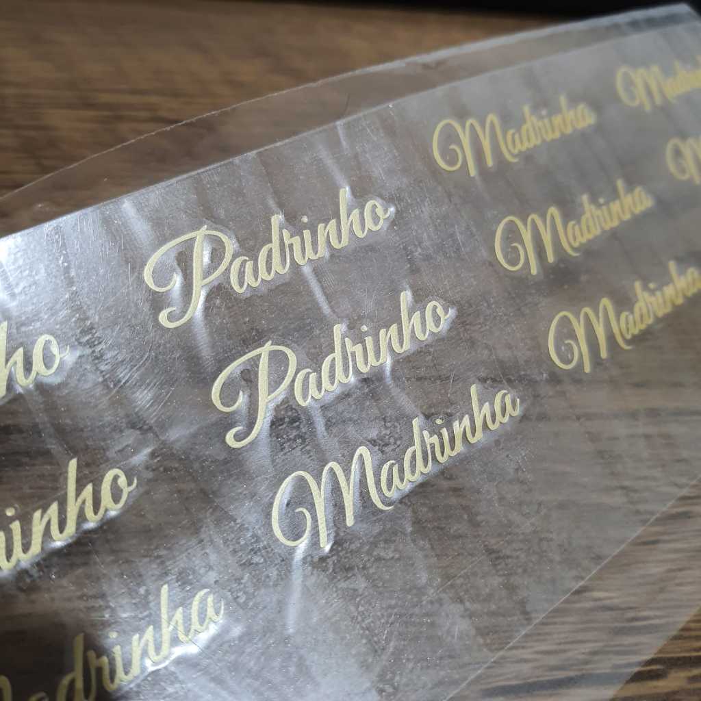 EnvioRápido - Nomes em adesivos termocolante personalizados p/ carteira e chaveiro Nomes pelo chat.
