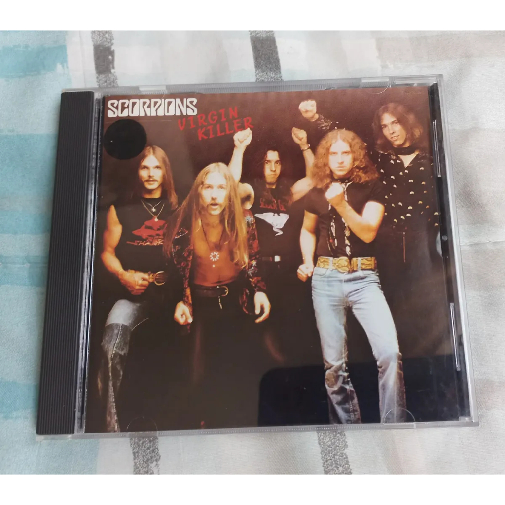 Cd Scorpions Virgin Killer Rca Usa Segunda Tiragem Legítimo Seminovo