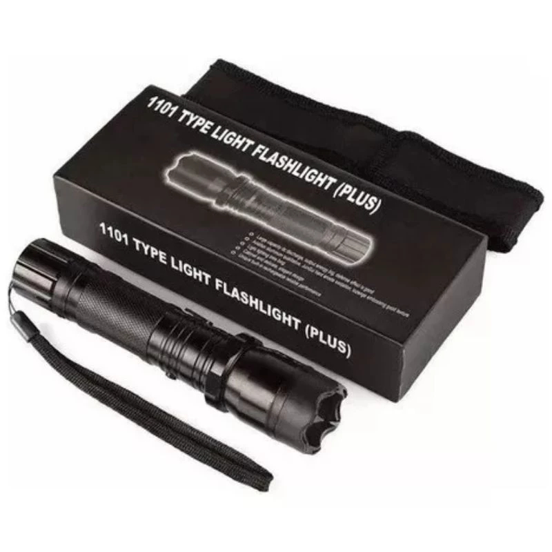 Lanterna Tática Camping Led Typi 1101 Portátil Recarregável