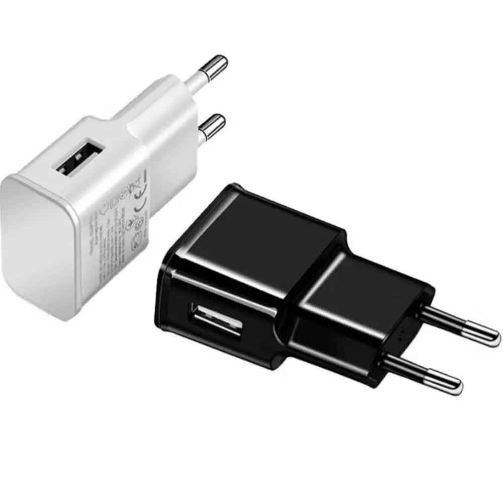 Kit 10 Unidades Tomada Plug Adaptador Fonte Usb 5v 2.0A Bivolt-Atacado