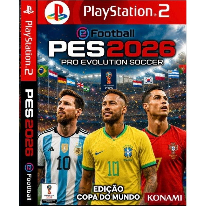 PES 2026 Edição Copa do Mundo PS2