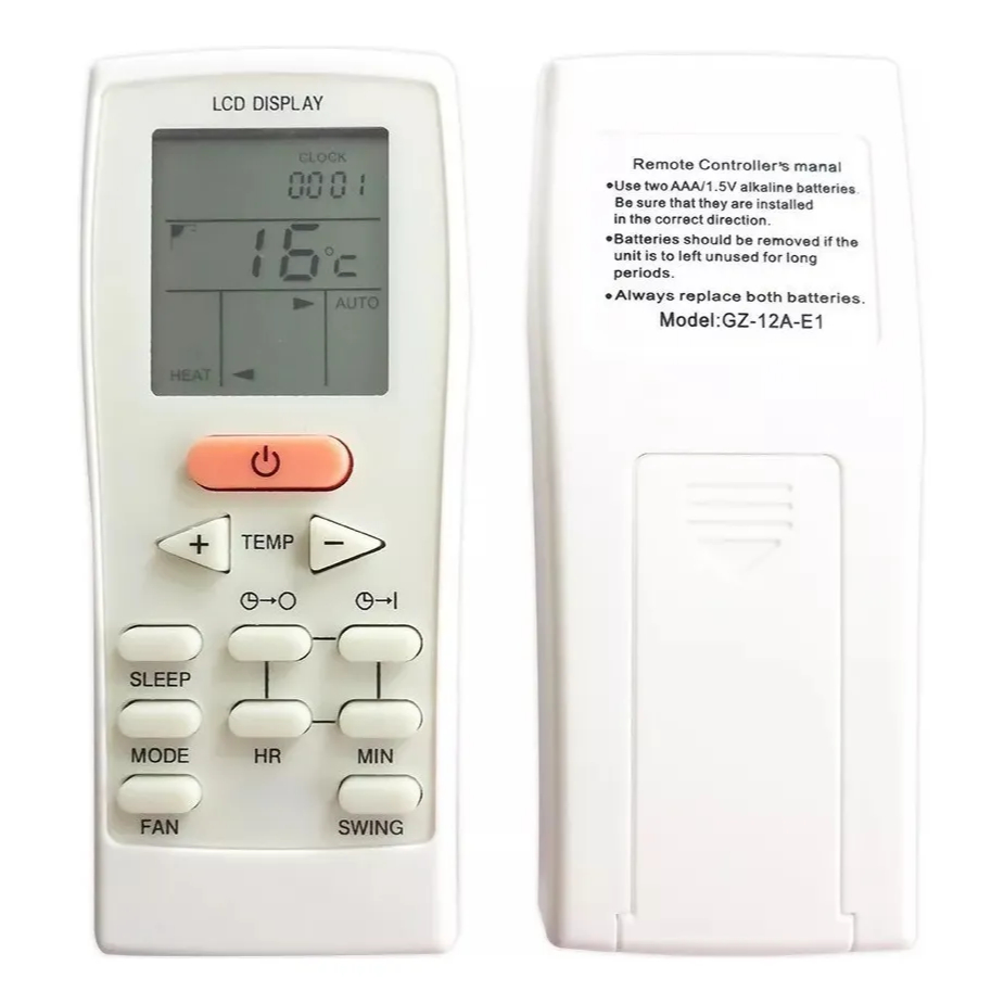 Controle Remoto Ar Condicionado Para Split York Gz-12b-e1