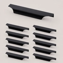Kit 10 Unidades Puxadores Slin Florença 128mm Para Moveis - EdeCasaMoveis