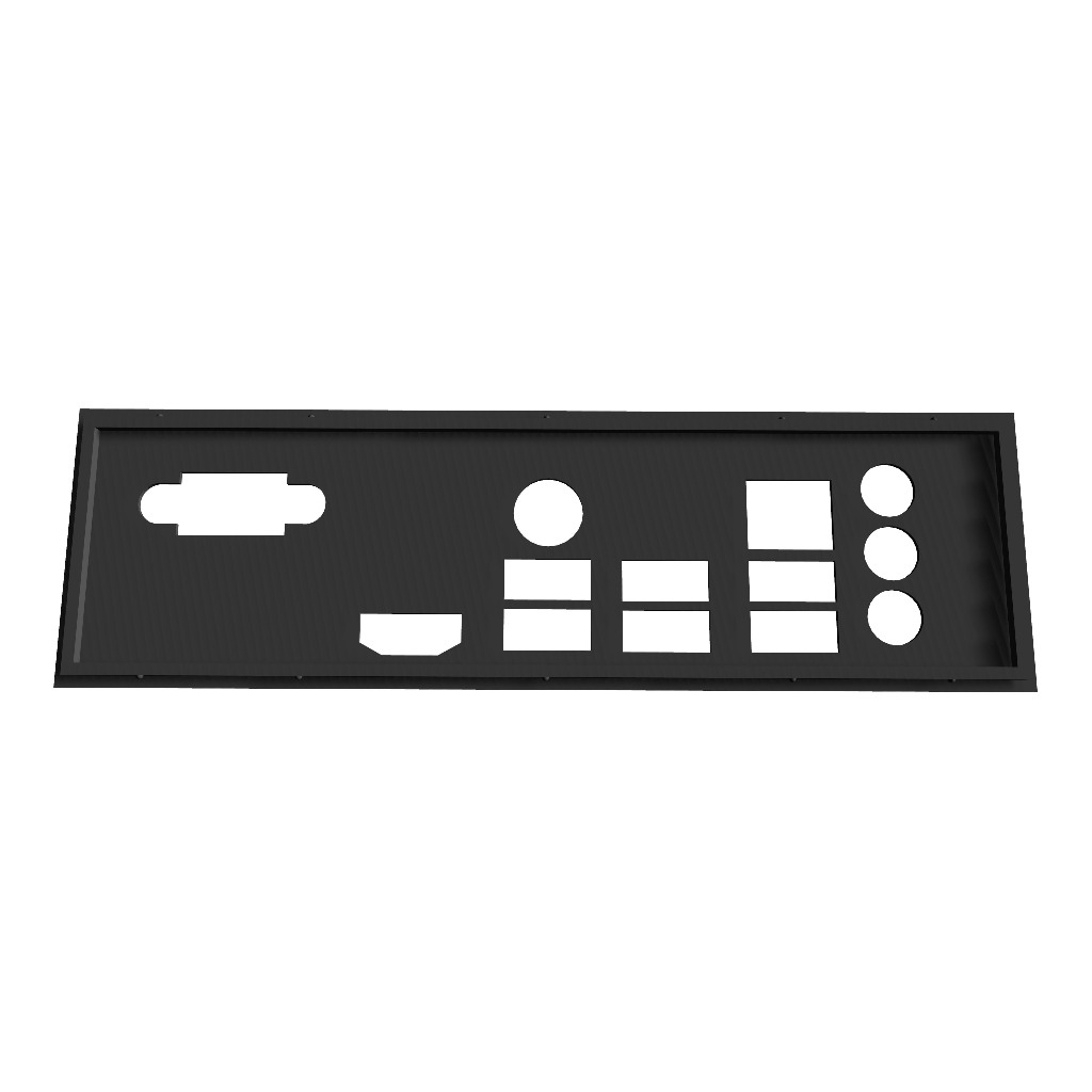 Espelho De Acabamento Biostar Para Placa-mãe H510mh
