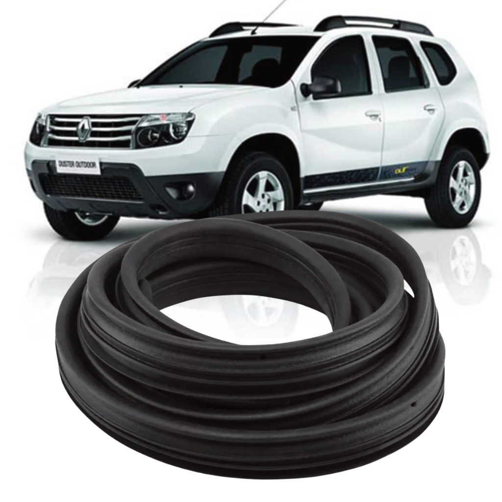 Borracha Guarnição Vedação Porta Duster 2011 a 2020