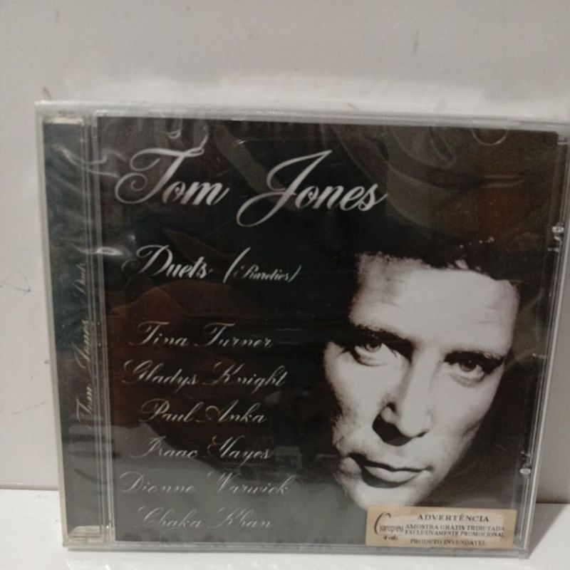 Cd Tom Jones Duets Rarities 1° Tiragem Promocional Raro Lacrado de Fabrica Original