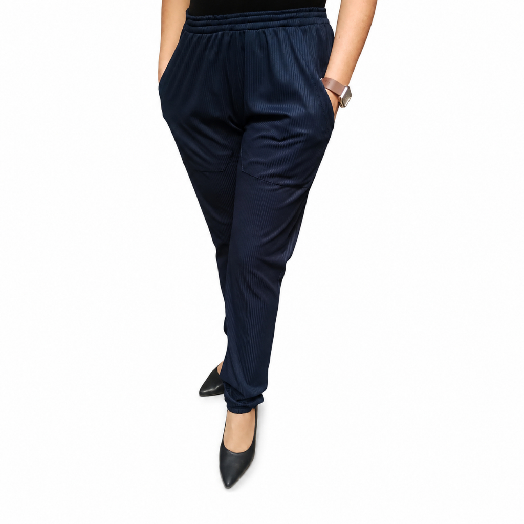Calça Feminina Não Marca Não Transparente Super Confortável na malha canelada Do PP ao G2 plus size