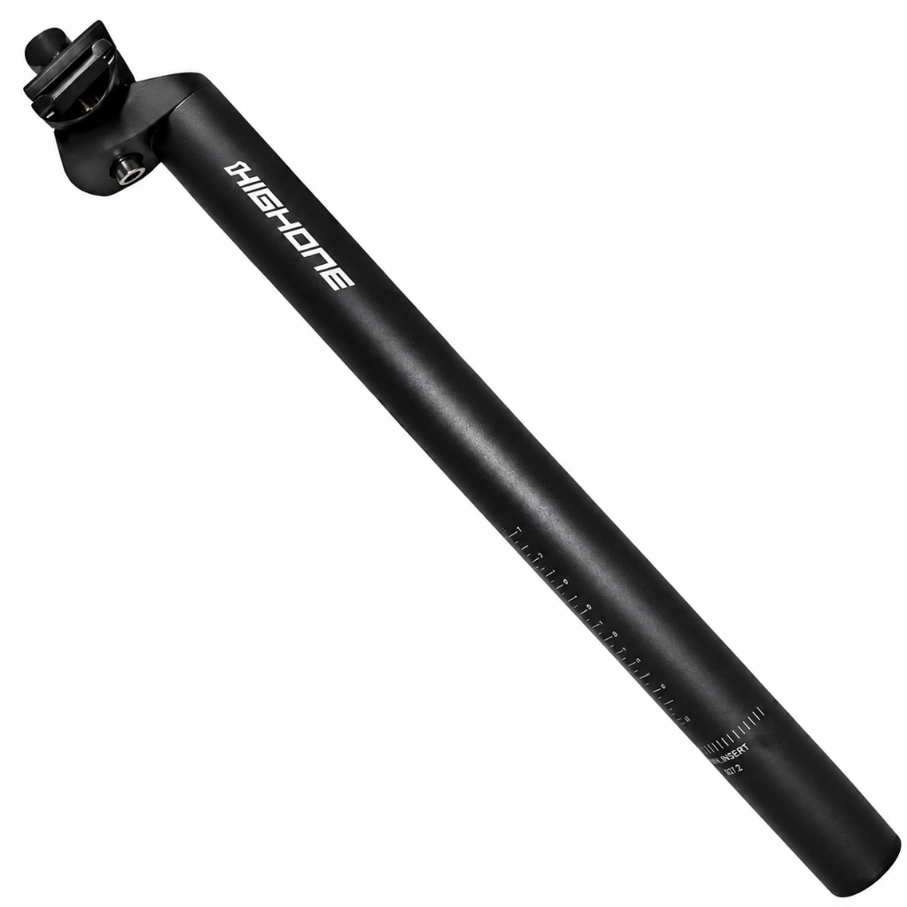 Canote Bicicleta High One 30.4x400mm Alumínio Banco Selim