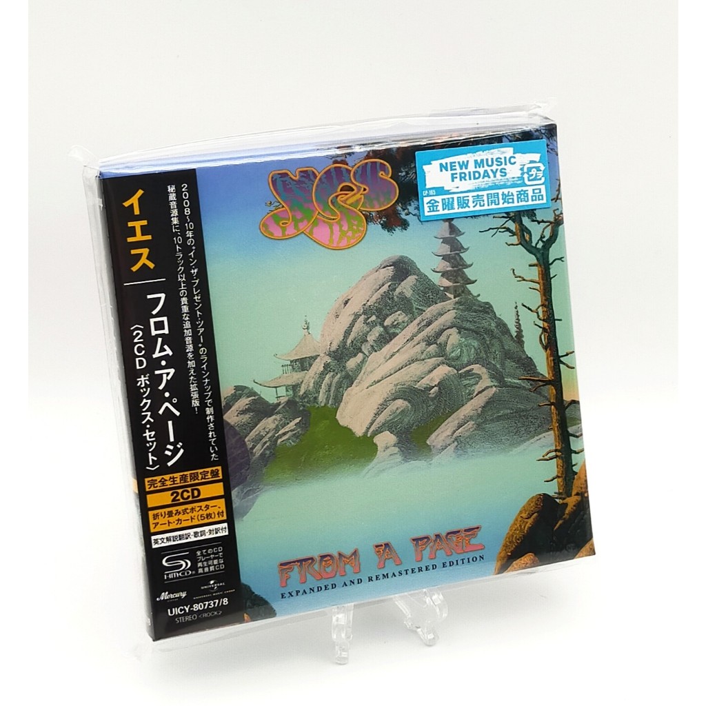 CD / Yes From A Page 2 SHM-CD Box + booklet + poster + card