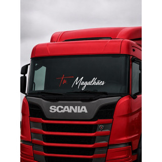 Adesivo Tr Personalizado com o Nome Para Caminhão/Carretas/Carro/Automóveis Tr seu Nome ou Nome
