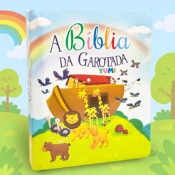 A Bíblia da Garotada |14 Histórias da Bíblia Infantil Ensinamentos Capa Dura 0 a 8 anos