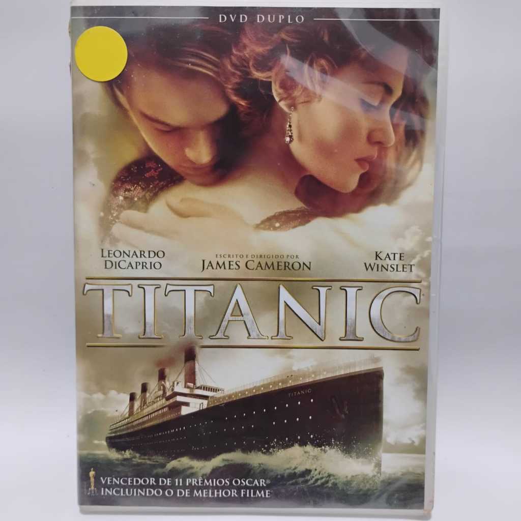 DVD DUPLO - TITANIC.   - ENVIO EXPRESSO E BEM PROTEGIDO !